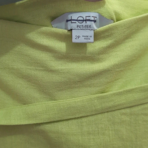 Loft Linen Side Tie Women's Skirt - Picture 4 of 7